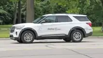 2024 Ford Explorer Active Side View Spy Photo