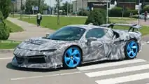 Ferrari SF90 LM, le foto spia