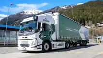 Il Volvo FM Electric per Levissima