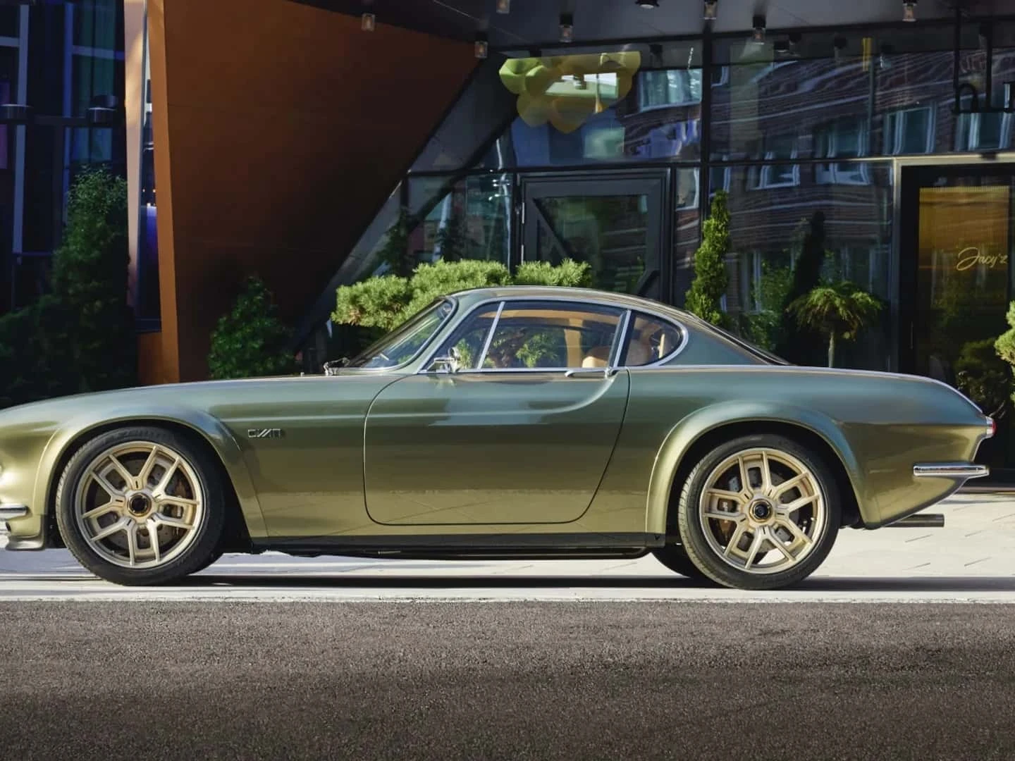 The Volvo P1800 Cyan GT Is A Stunning Restomod With 414 HP