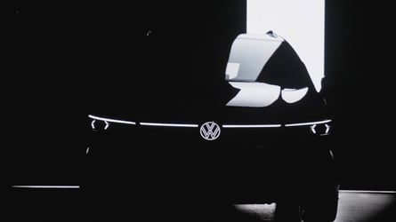 Volkswagen Shares First Look At Golf Facelift With Illuminated Badge