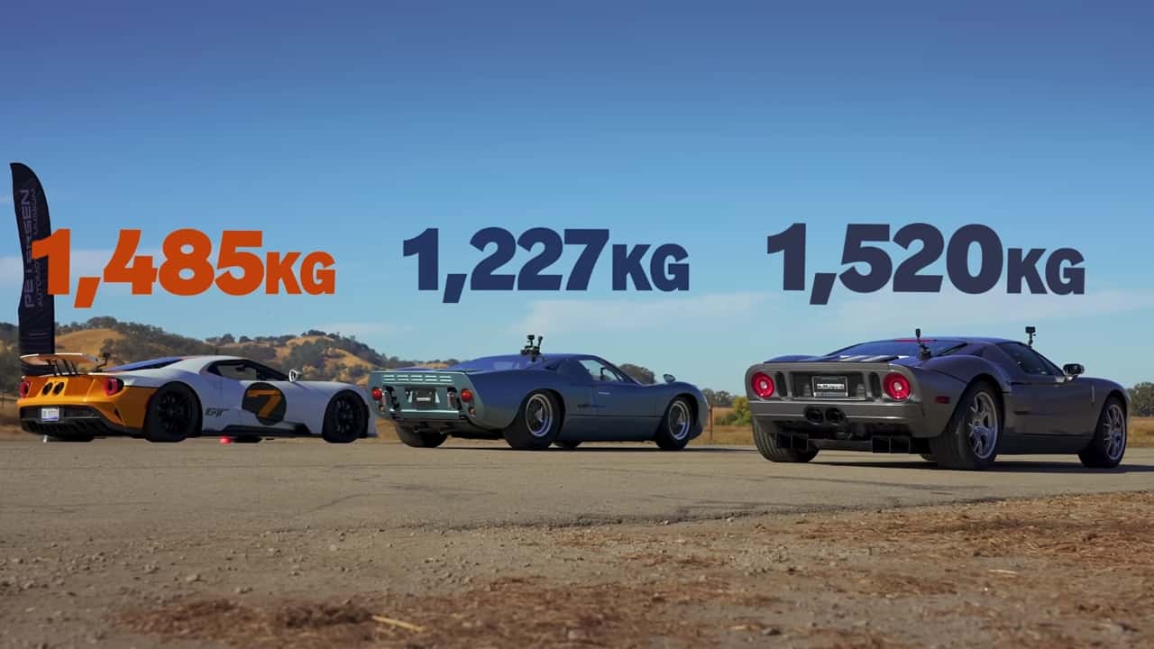 Ford GT drag yarışı