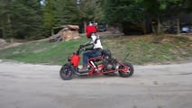 CBR1000RR-Swapped Ruckus Comes To Life And Gets Ridden For The First Time