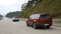 Hyundai Santa Fe, la prova in Corea