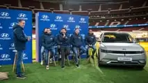 Hyundai y Atlético de Madrid, entrega de vehículos oficiales
