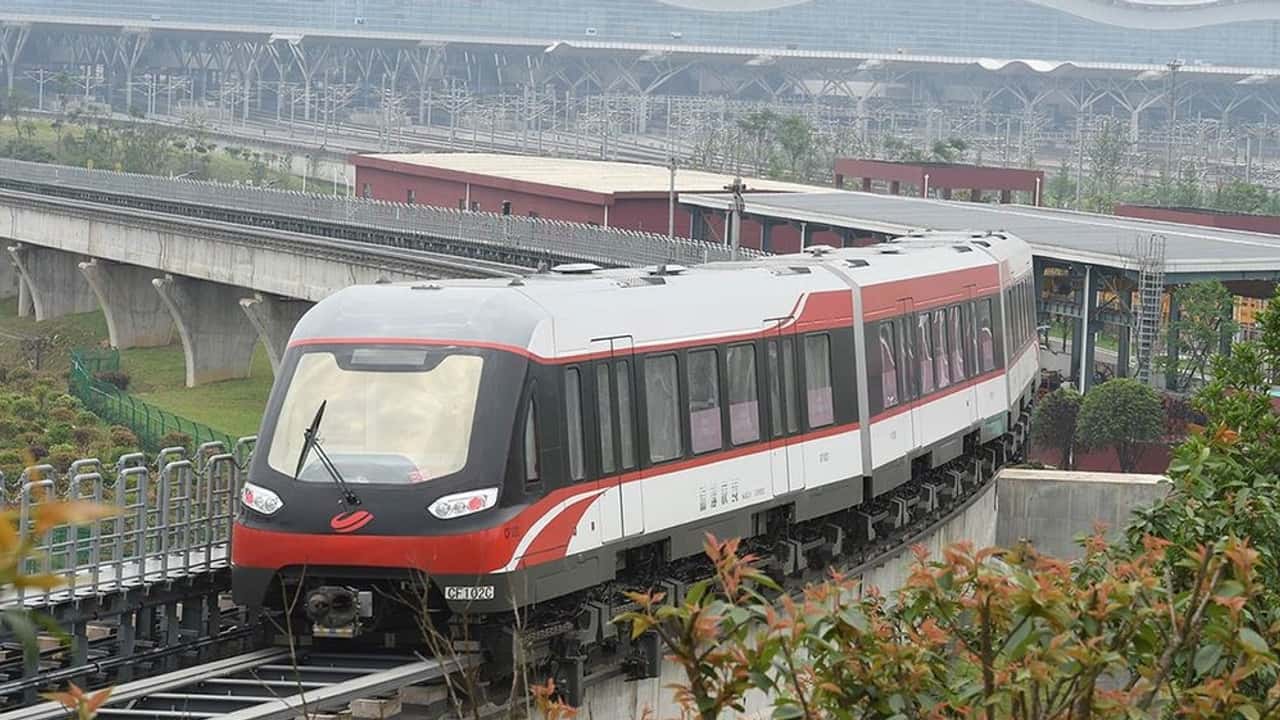 Trem da Changsha Fusheng Technology feito com baterias Blade da BYD