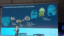 VW technology workshop at IAA 2025