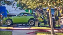 Elektrischer Porsche 912 brennt aus