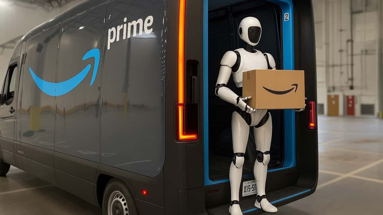 I robot umanoidi testati da Amazon per le consegne