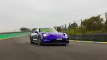 Taycan Turbo GT avec package Weissach, record au Brésil