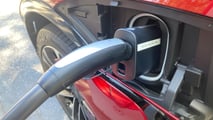 2025 Chevrolet Blazer EV at a Tesla Supercharger