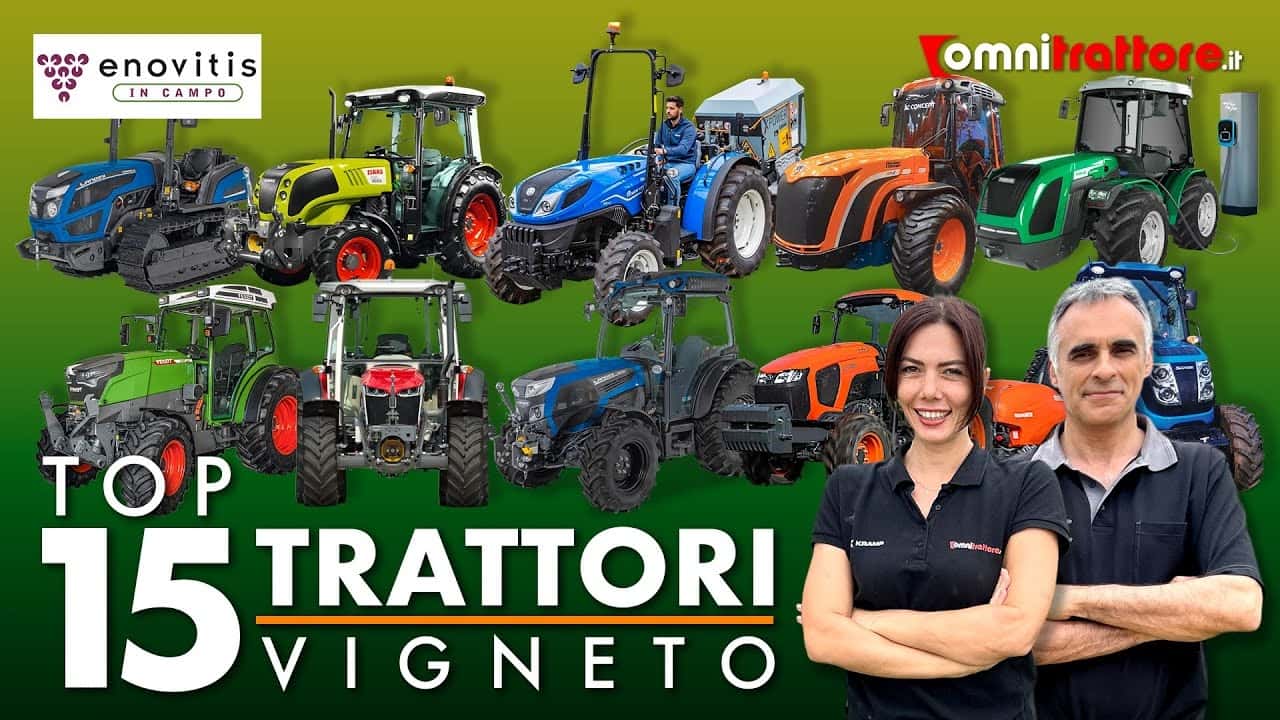 I 10 trattori da vigneto più interessanti del 2025 – Speciale Enovitis in Campo