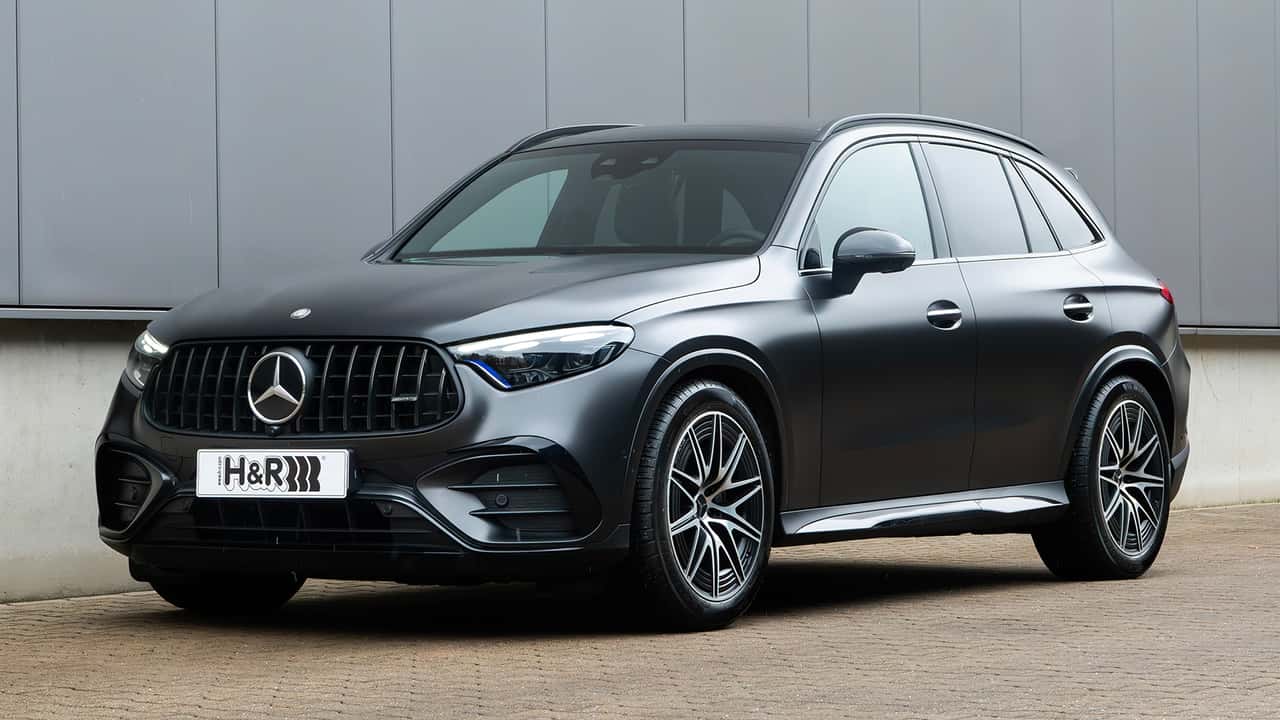 H&R Mercedes GLC 43 AMG - Front