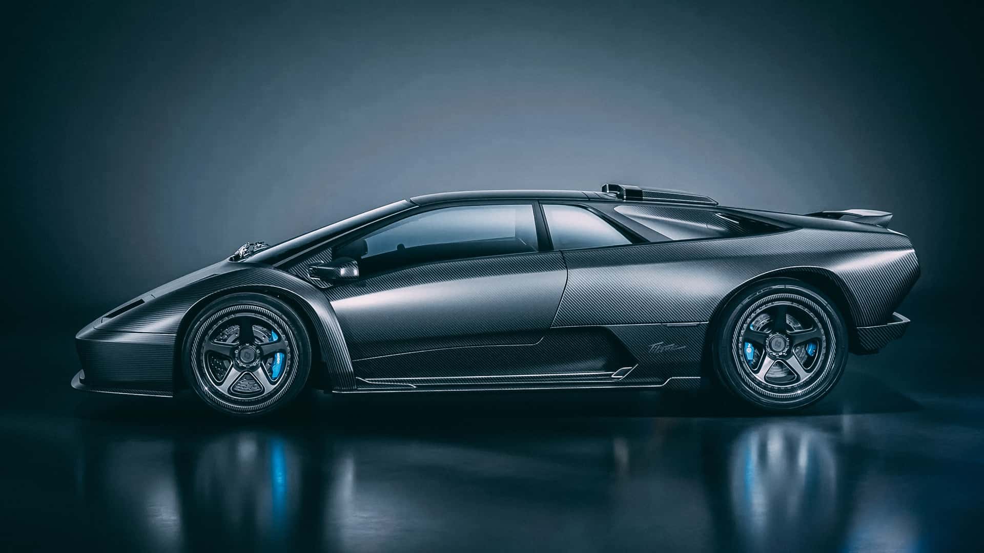 این Restomod Lamborghini Diablo V-12 برای باند فرودگاه ساخته شده است