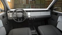 Intérieur du camion en ardoise