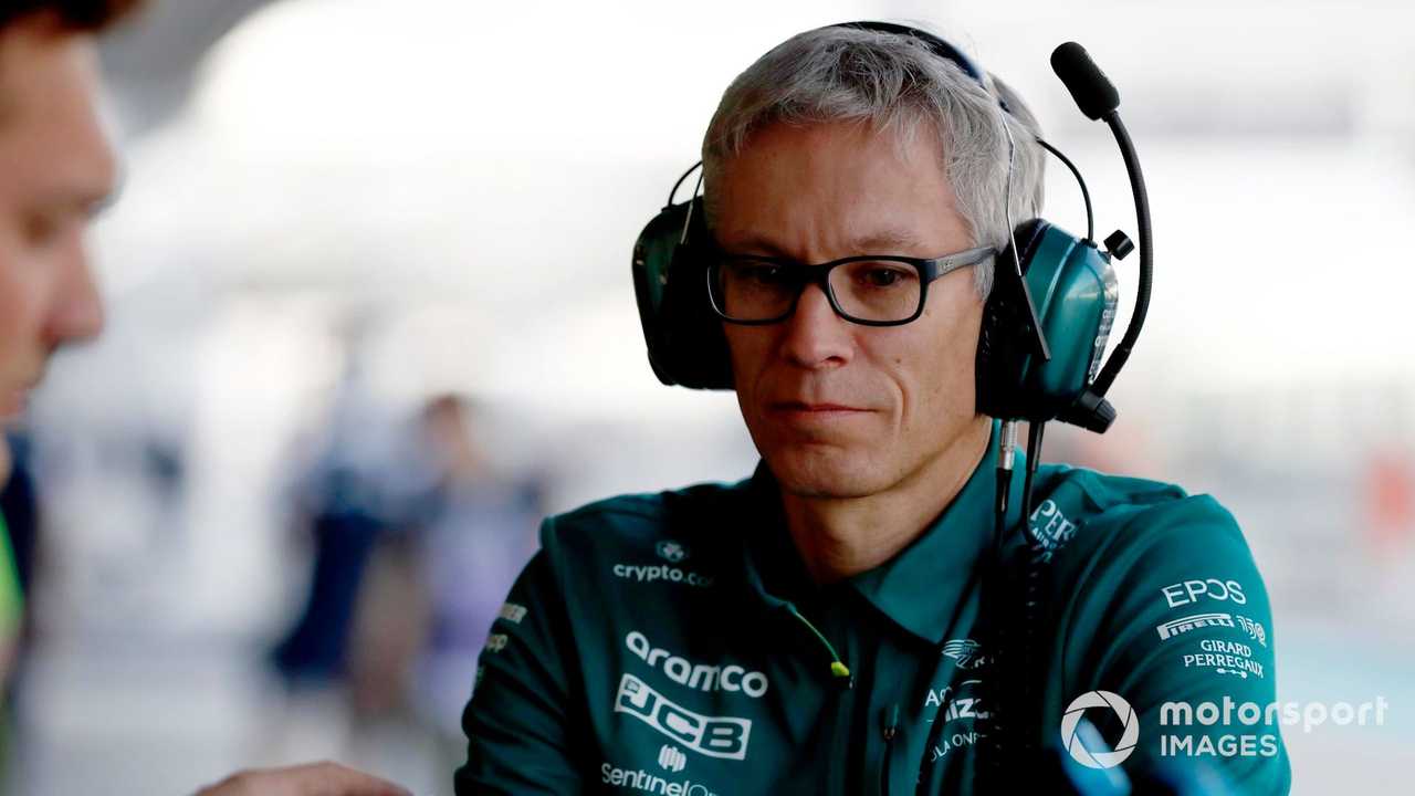 Mike Krack at Abu Dhabi November testing 2022