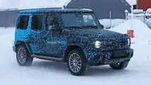 Mercedes-Benz EQG Spy Photos