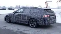 New BMW 5 Series Touring Spy Shots