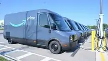 Ricarica di veicoli elettrici per consegne Amazon