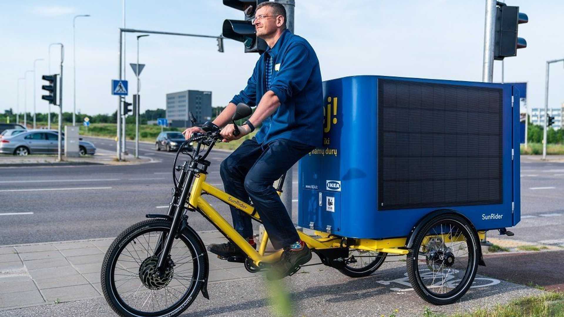 IKEA Is Now Using Cargo E Bikes For Last Mile Delivery