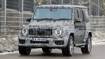 Mercedes G-Klasse Facelift neue Erlkönigbilder (Dezember 2022)