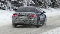 Audi A6 Facelift (2023) auf neuen Erlkönigbildern vom Dezember 2022