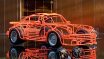 One-off Porsche 934 sculpture
