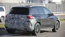 Mercedes GLE Facelift (2025) Erlkönigfotos