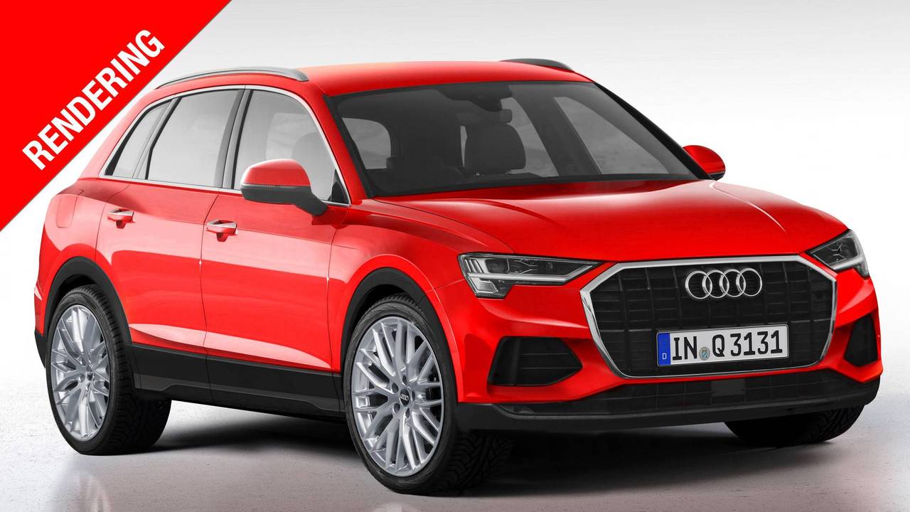 Nuova Audi Q3, il rendering