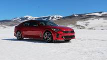 2018 Kia Stinger Ice Driving