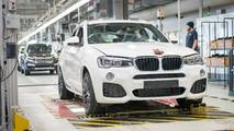 BMW X4 production milestone