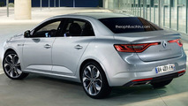 Renault Fluence rendering