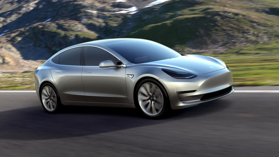 Tesla Model 3 Electric Car Begins Production