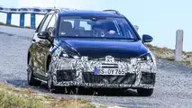 VW Golf R facelift spy photo