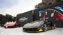 Lamborghini carbon fiber exhibit