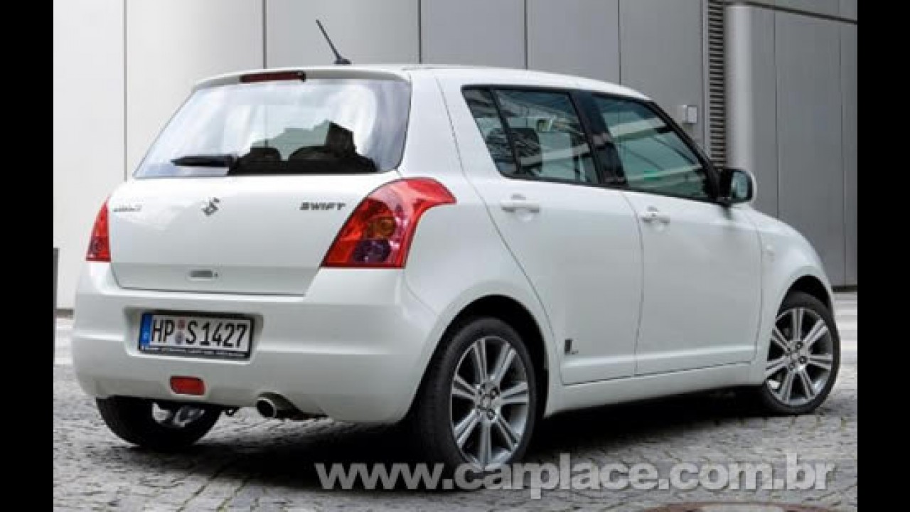 Suzuki Swift em edição especial Black and White - Modelo pode vir ao Brasil