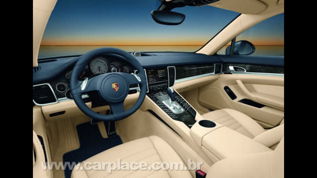 EUA: Novo Porsche Panamera 2010 terá preço inicial de R$ 203 mil - Veja o interior