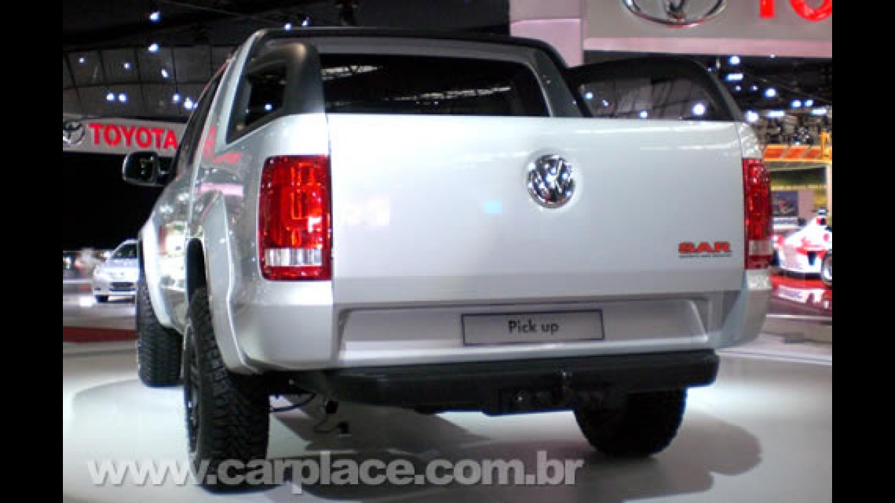 Salão do Automóvel 2008 - Nova Pick-up Robust da VW chega ao Brasil em 2009