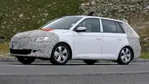 Skoda Fabia Combi facelift spy photo