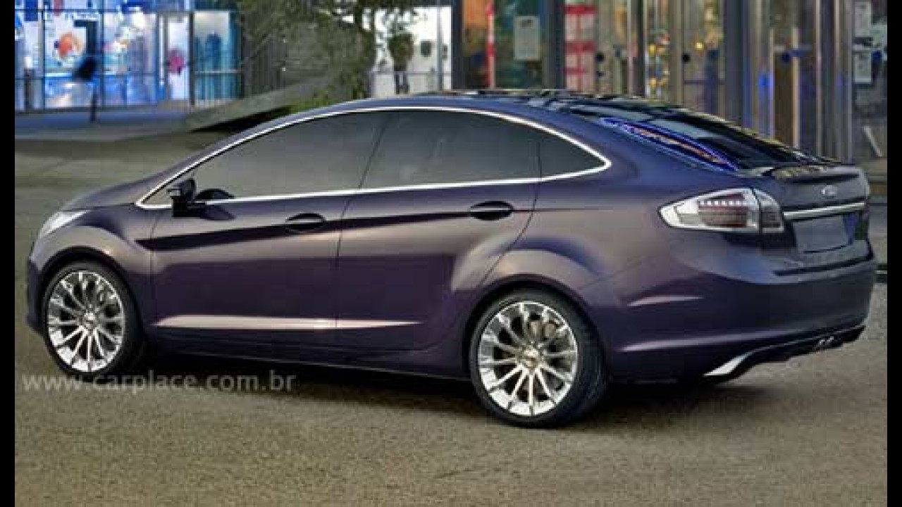 Novo Ford Fiesta Sedan 2009? Ford apresenta conceito Verve Sedan