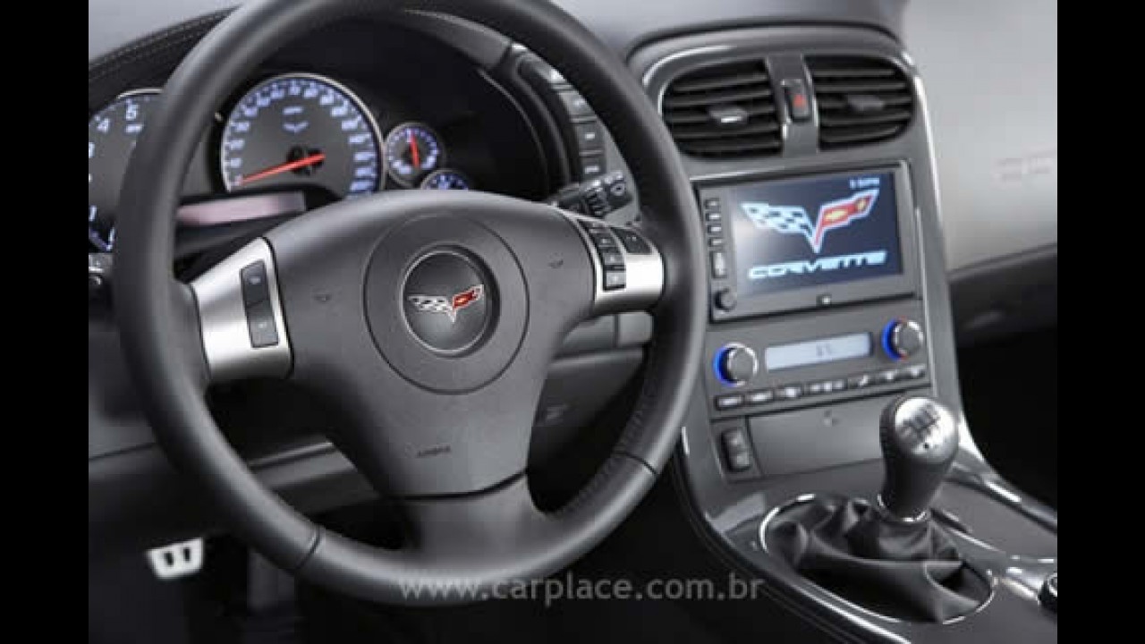 Chevrolet divulga fotos do Corvette ZR1 2009 de 620 cavalos de potência