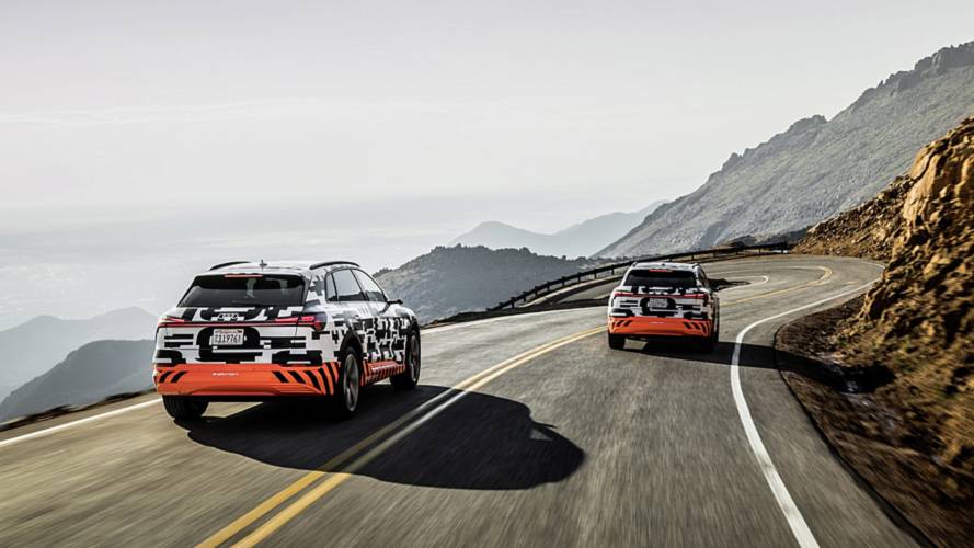 Audi E-Tron prototype at Pikes Peak