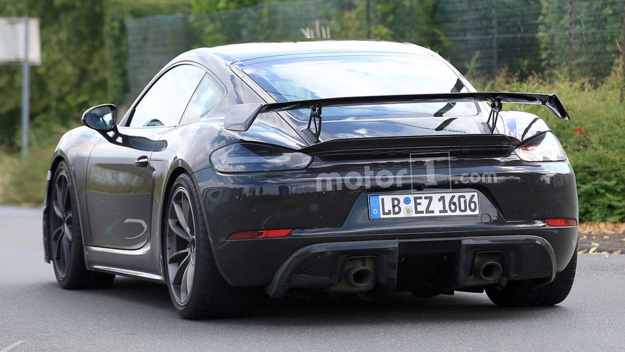 Porsche 718 Cayman GT4 2019 (fotos espía)