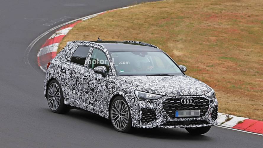 2020 Audi RS Q3 spy photo