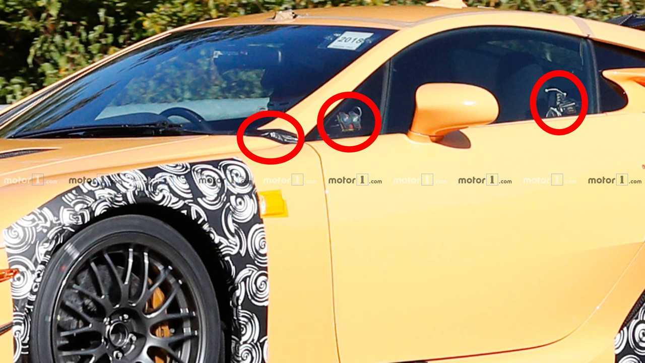 Misterioso Lexus LFA de pruebas, fotos espía