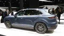 2018 Porsche Cayenne Turbo live in Frankfurt