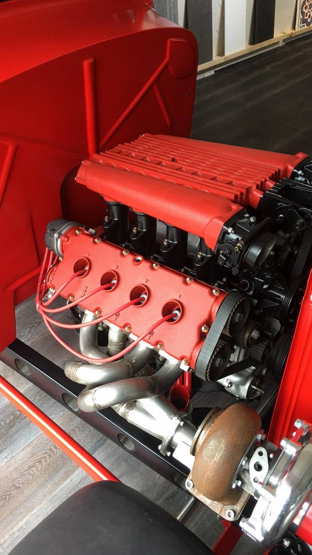 A la venta un Ford Coupe, de 1932, con un motor de Ferrari