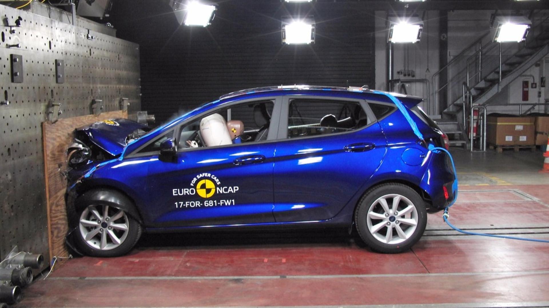 Six voitures obtiennent cinq étoiles au crash test