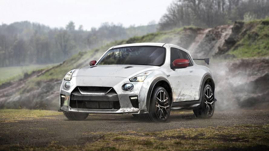 Nissan GT-R and Juke mashup