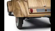 Wooden Citroen 2CV